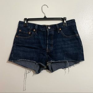 Levi’s 501 Dark Wash Shorts